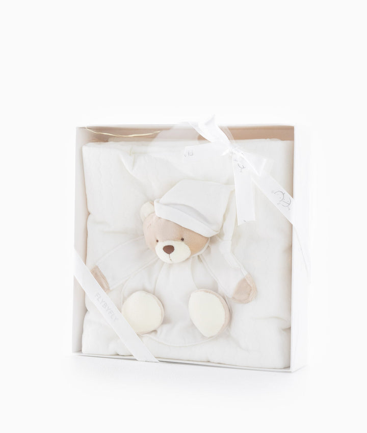 3D Bear Blanket - Beige