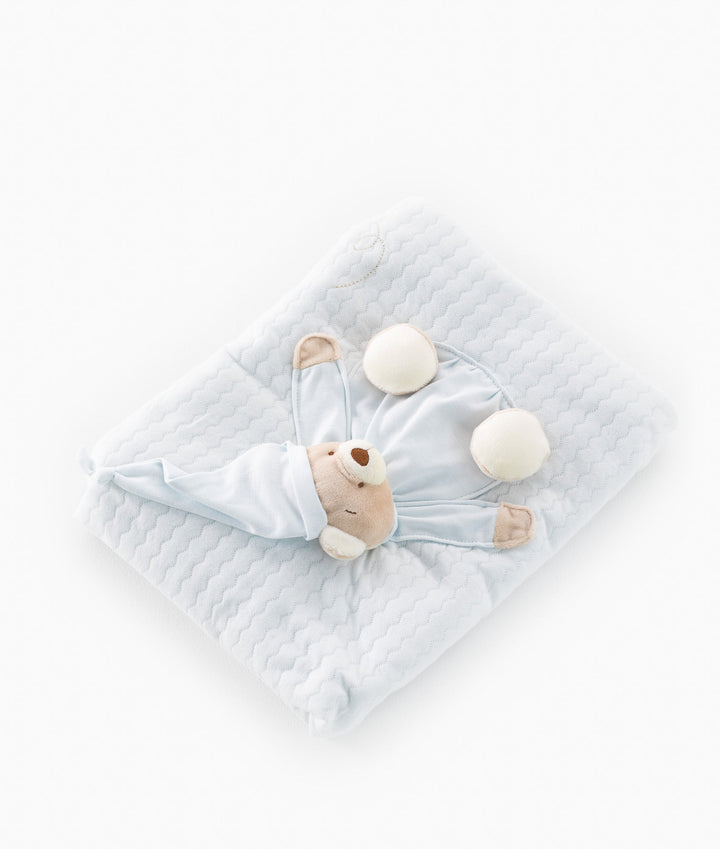 3D Bear Blanket - Blue