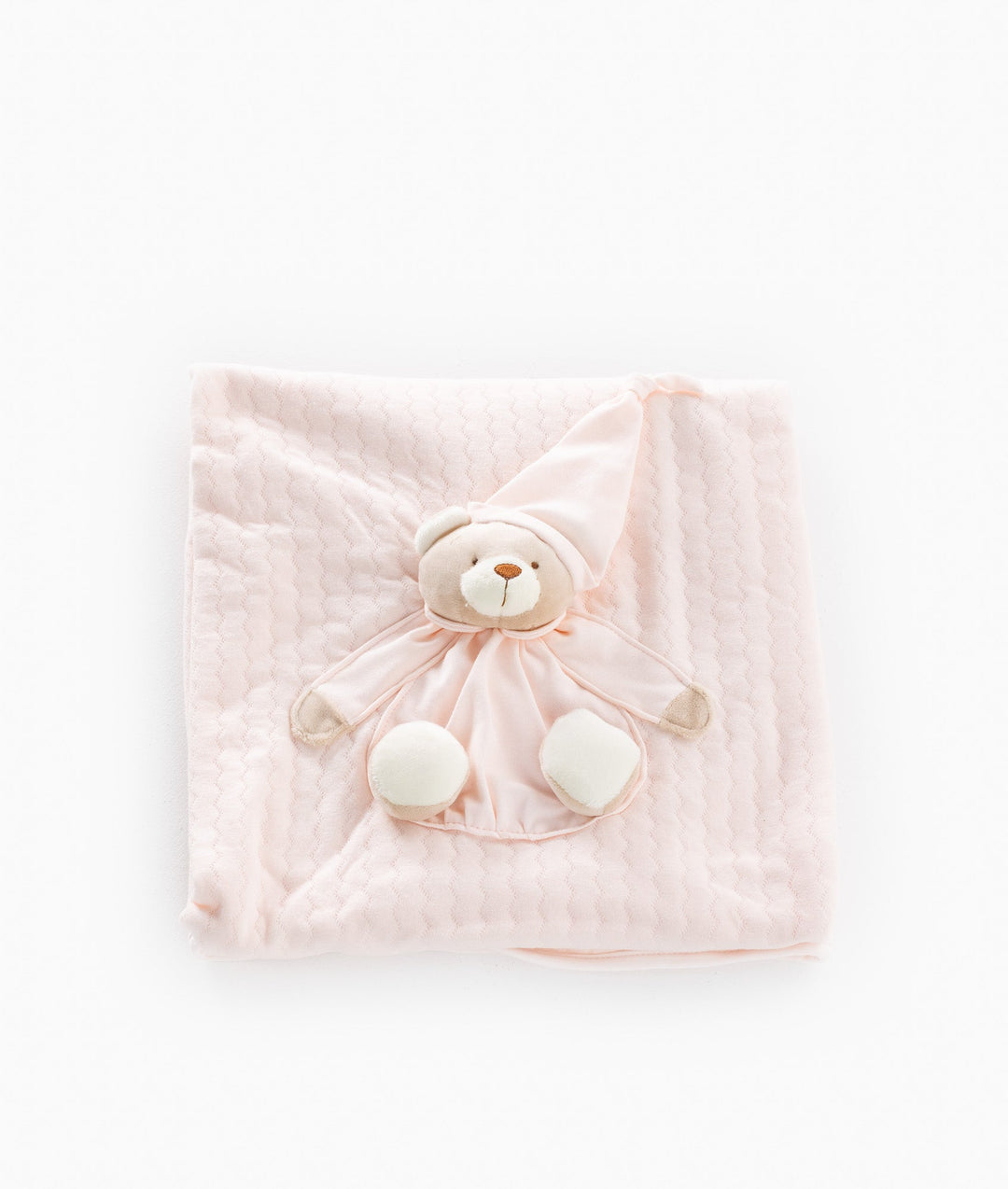 3D Bear Blanket - Pink