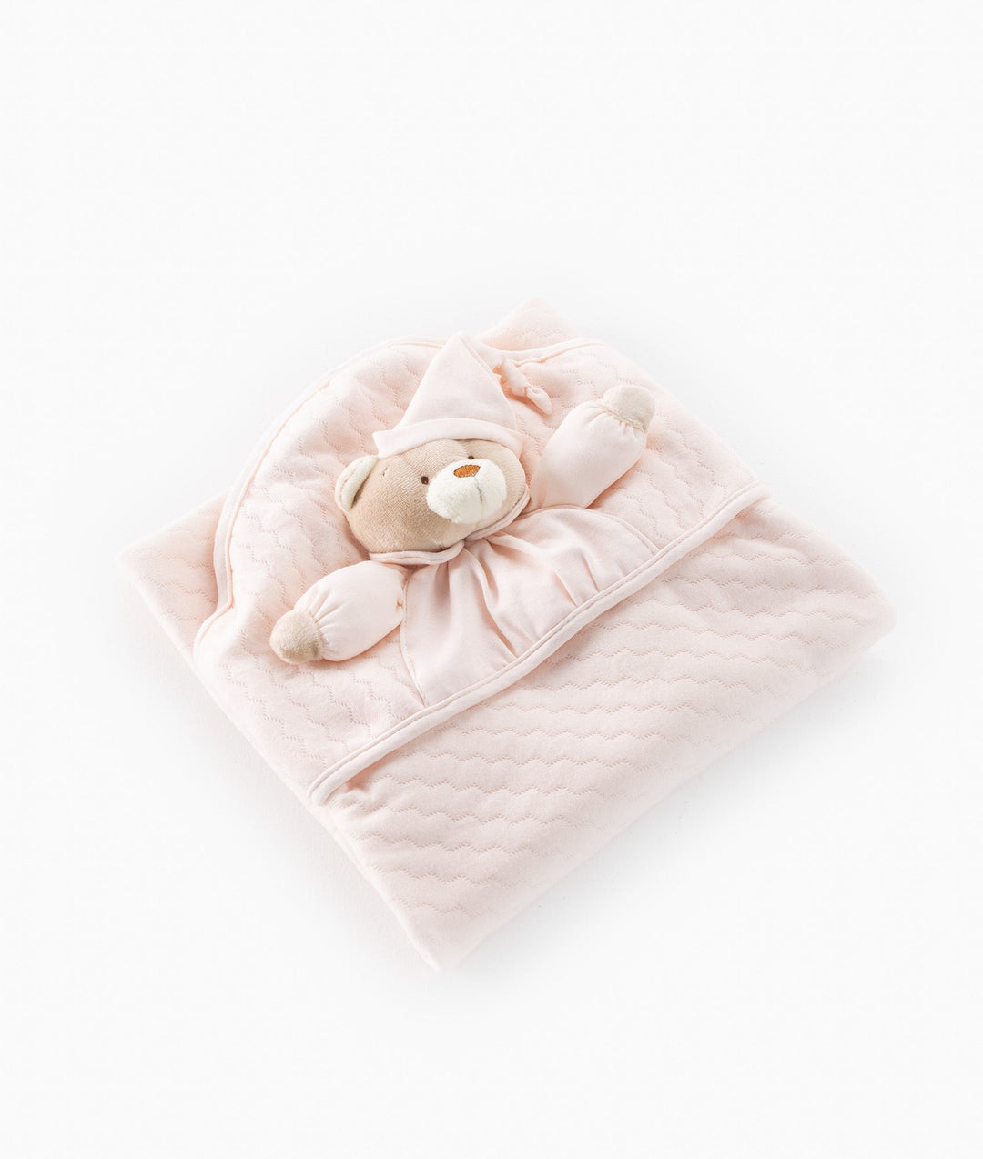 3D Bear Swaddle - Pink