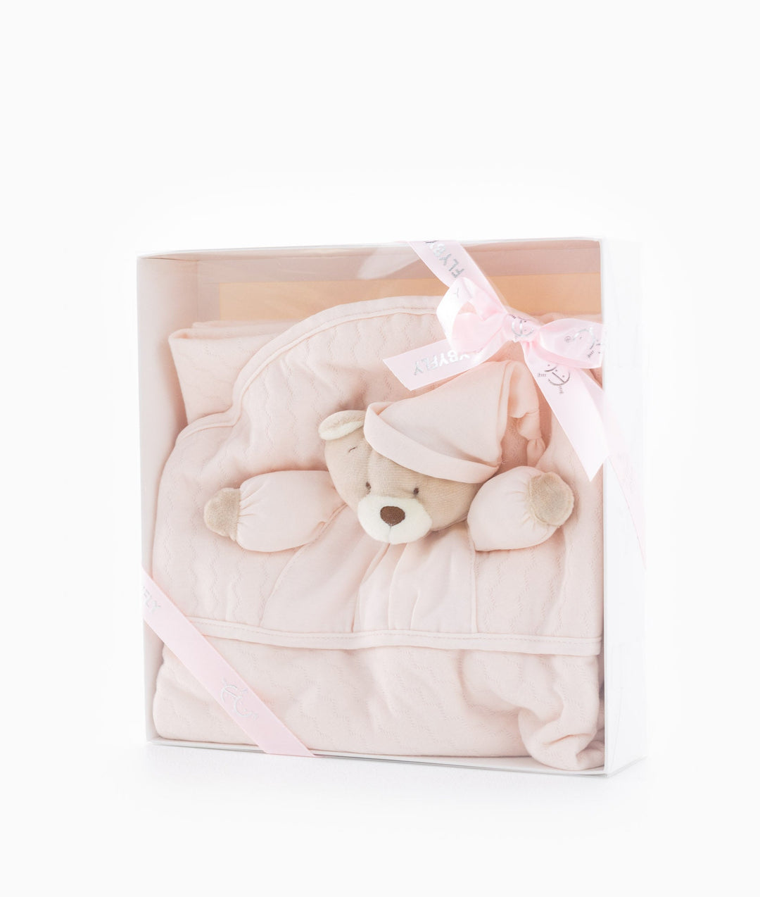 3D Bear Swaddle - Pink