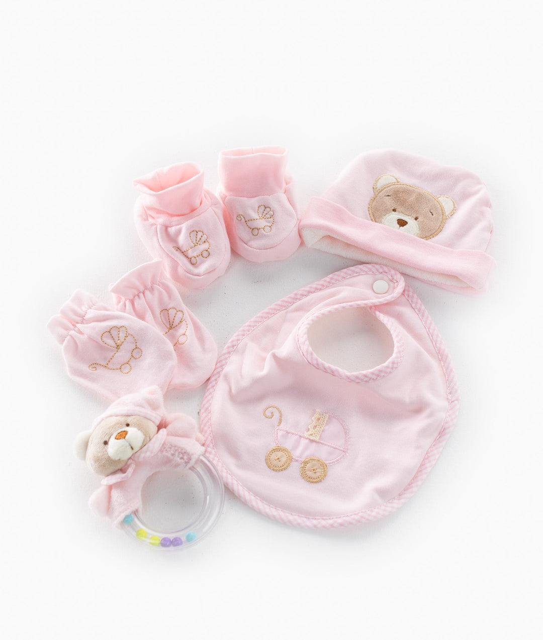 5pc Baby Set - Pink