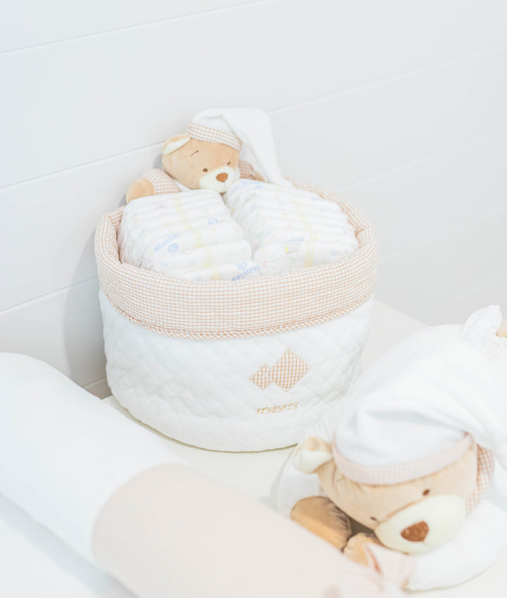 Nappy Storage - Beige