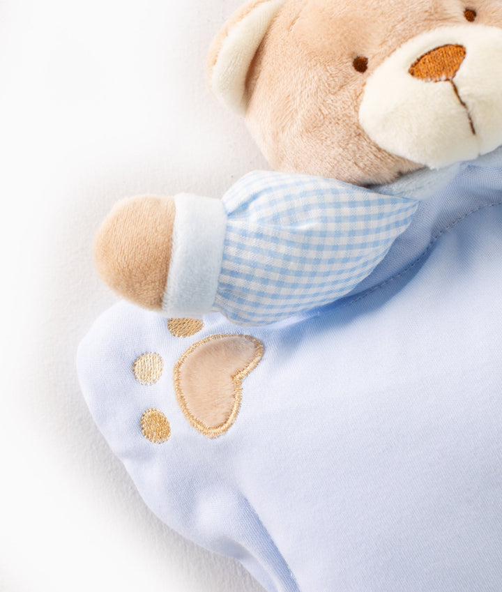 Baby Bear Pillow - Blue