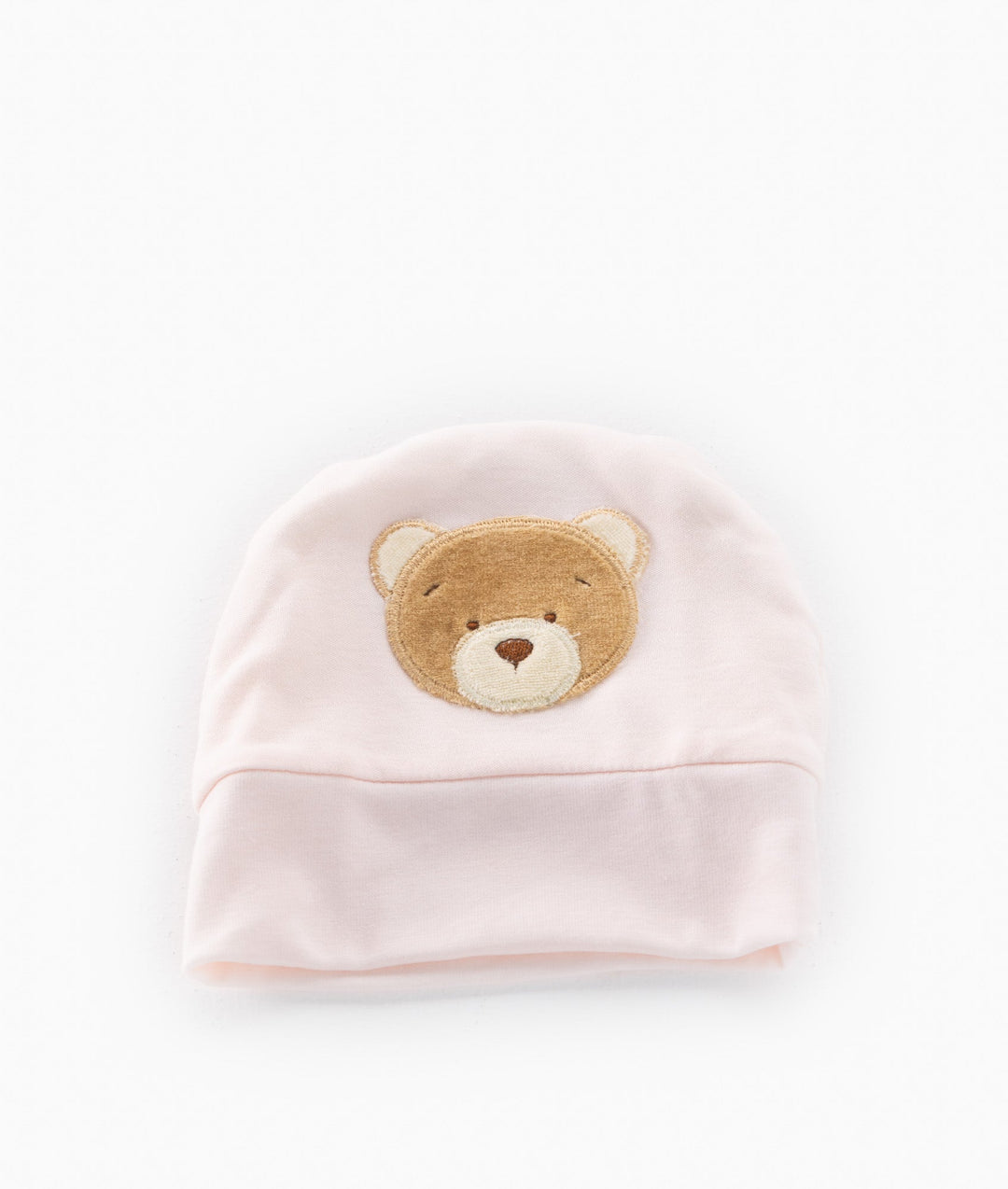 Baby Cotton Beanie - Pink