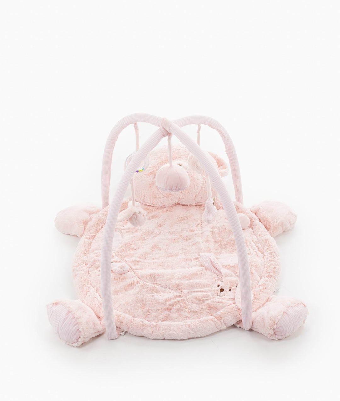 Bear Playmat & Gym - Pink