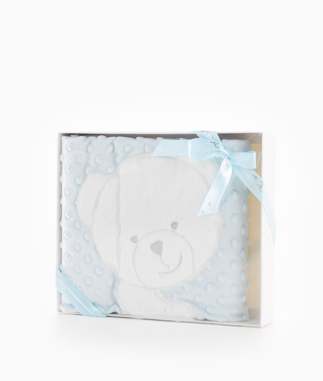 Bubble Bear Blanket - Blue