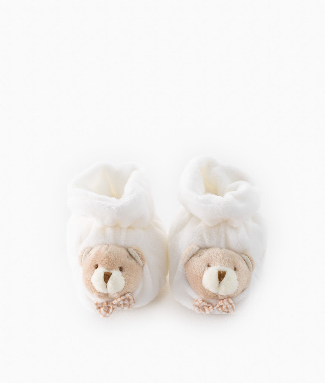 Newborn Bear Shoes - Beige