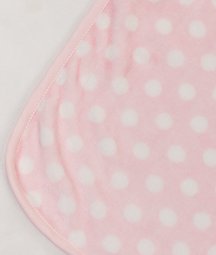 Polka Dot Blanket - Pink