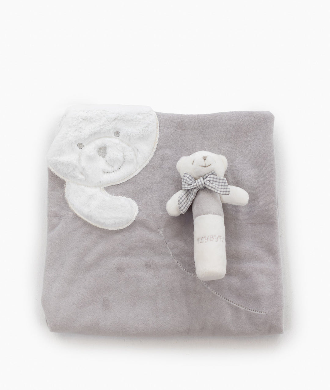 Popo Blanket & Squeaky Rattle Set