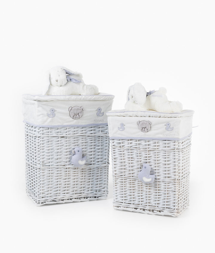 Popo Bunny Square Laundry Basket Set