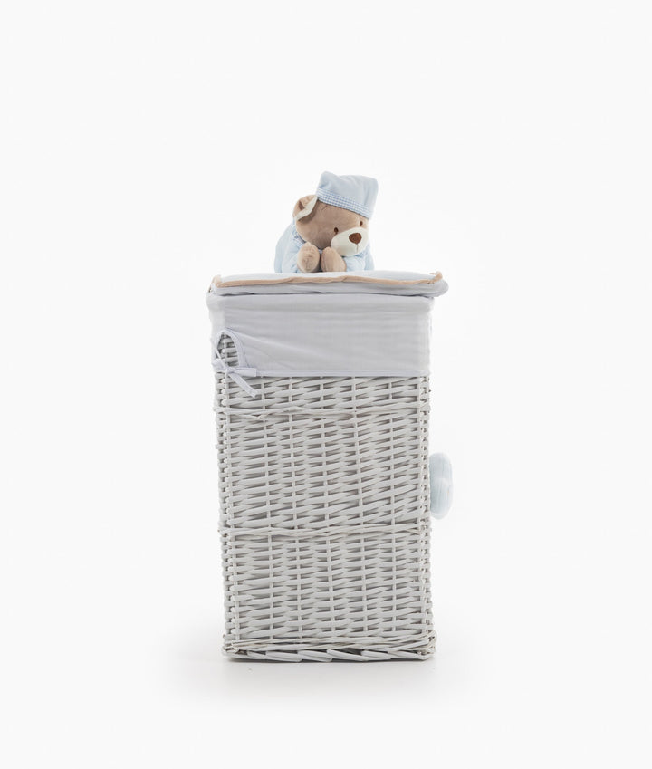 Square Laundry Basket Set - Blue