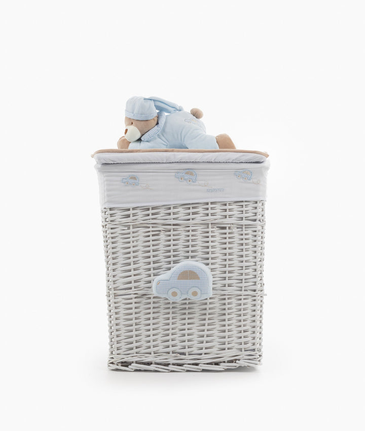 Square Laundry Basket Set - Blue