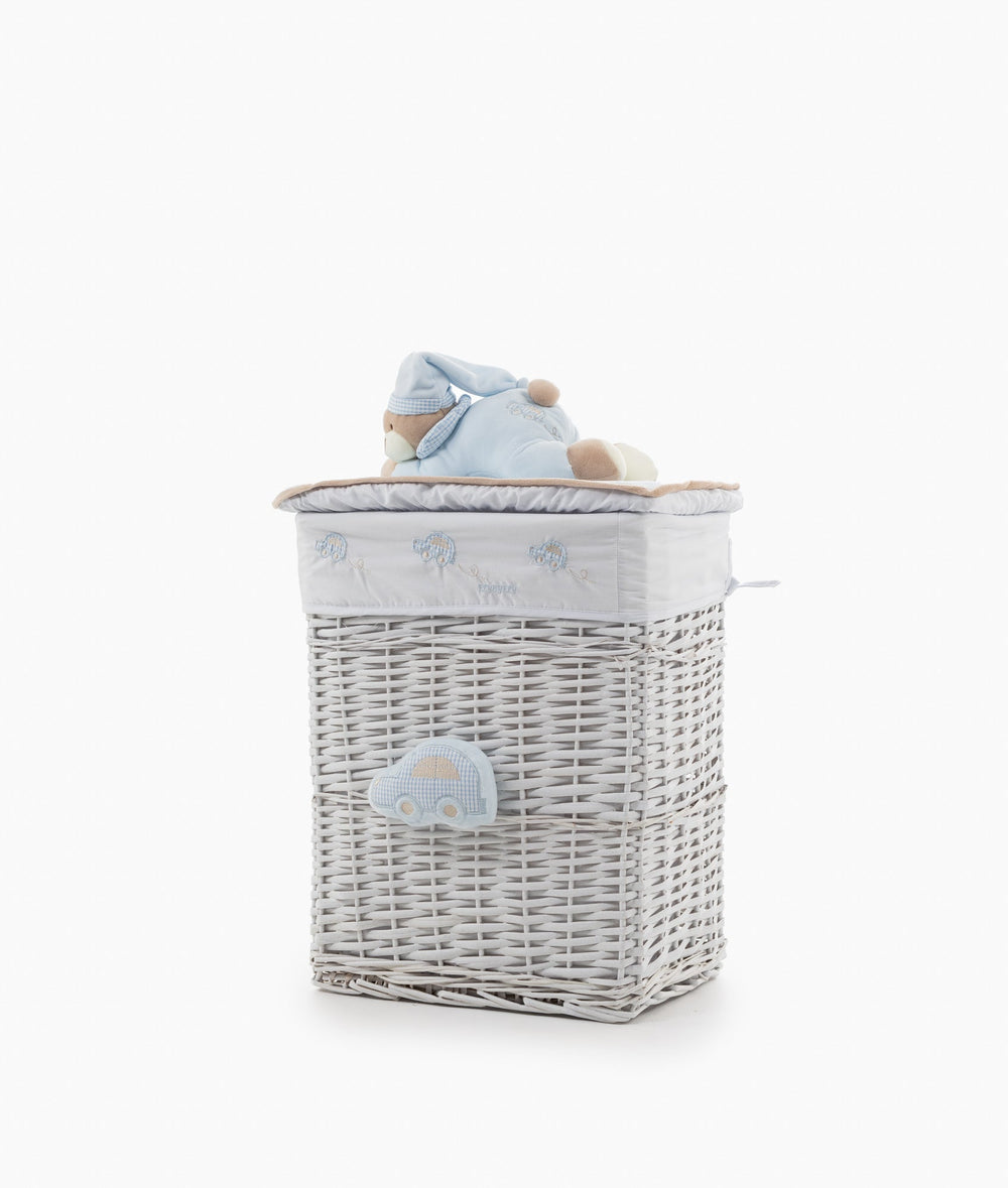 Square Laundry Basket Set - Blue