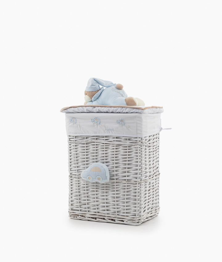 Square Laundry Basket Set - Blue