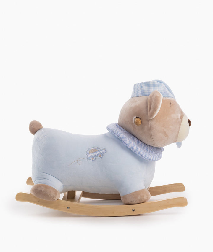 Teddy Bear Rocker - Blue